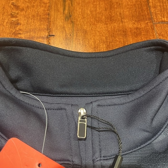 NWT Pebble Beach Blue Performance 1/4 Zip Pullover Size M - Picture 8 of 11